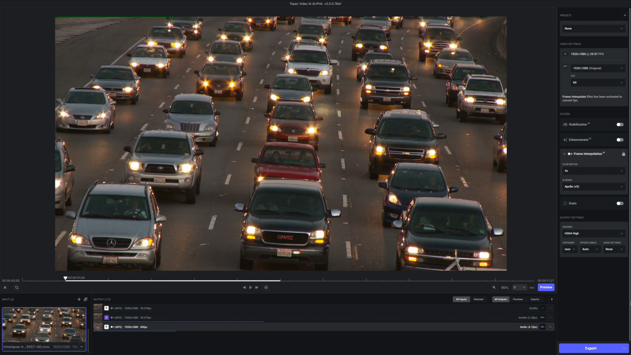 Topaz Video AI v3.0: Rebuilt with a new stabilization model, smarter